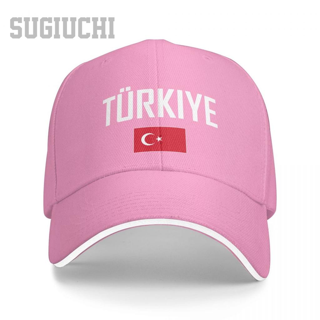 Unisex Sandwich TuRKIYE Turkey Flag And Font Baseball Cap Unisex Women Hip Hop Caps Snapback Golf Hat Fishing