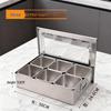 Lu Fenglai Stainless Steel 6-Grid Seasoning Box Set