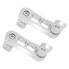 Customizable Height & Angles Motorcycle Foot Pegs Aluminum Foot Pegs Support Enhances Ride Comfort Motorbike Spare Part