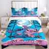 Custom Textile Stitch Adventure Bedding 3 Piece Set HD Print Duvet Cover Pillowcases for Teens Adult Bedroom Decoration