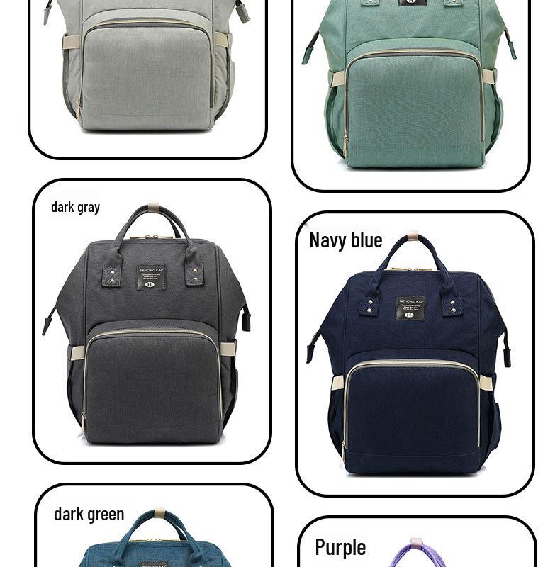 Waterproof Multifunctional Mom & Baby Backpack - Large Capacity, Wear-resistant, Dry/Wet Separation, Lightweight