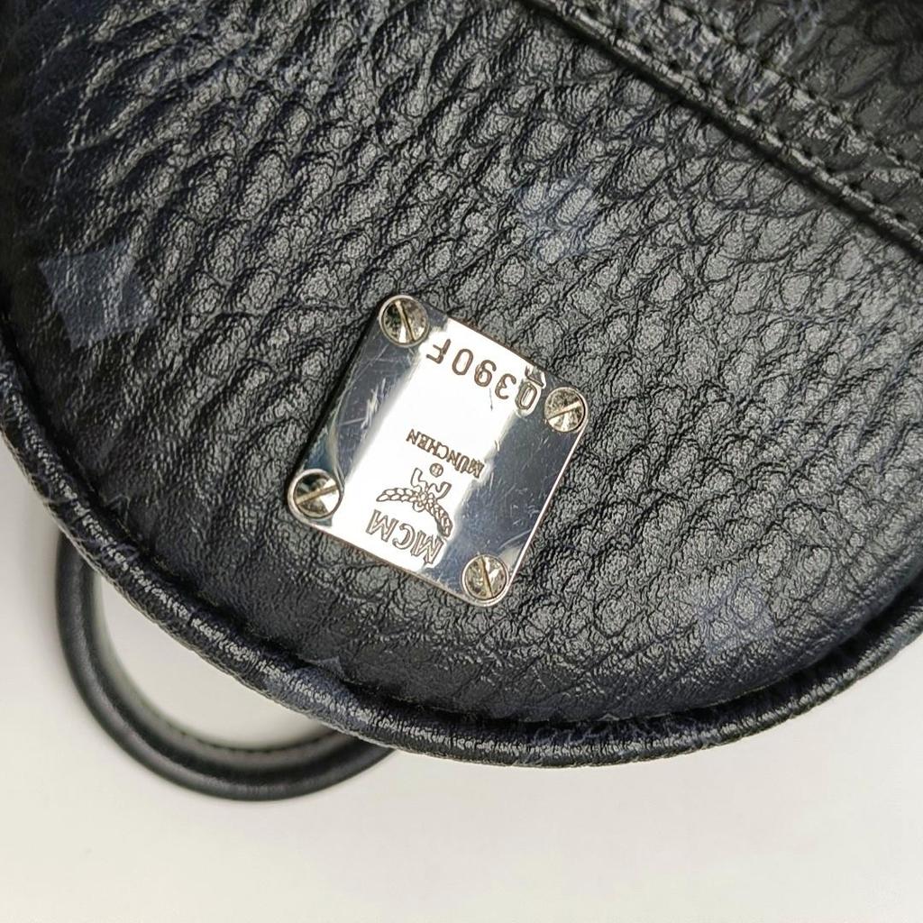 [Pre-Owned] Studded Multifunctional Leather Backpack Mini - Good #1TL0VV8