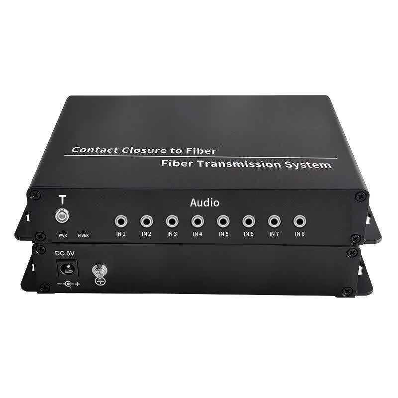 Yeren 8-Channel Unidirectional Fiber Optic Audio Extender