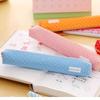 1 Pcs Cute Candy Color Pencil Dot Canvas Pen Bag Stationery Pouch For Girls Gift Office School Supplies
