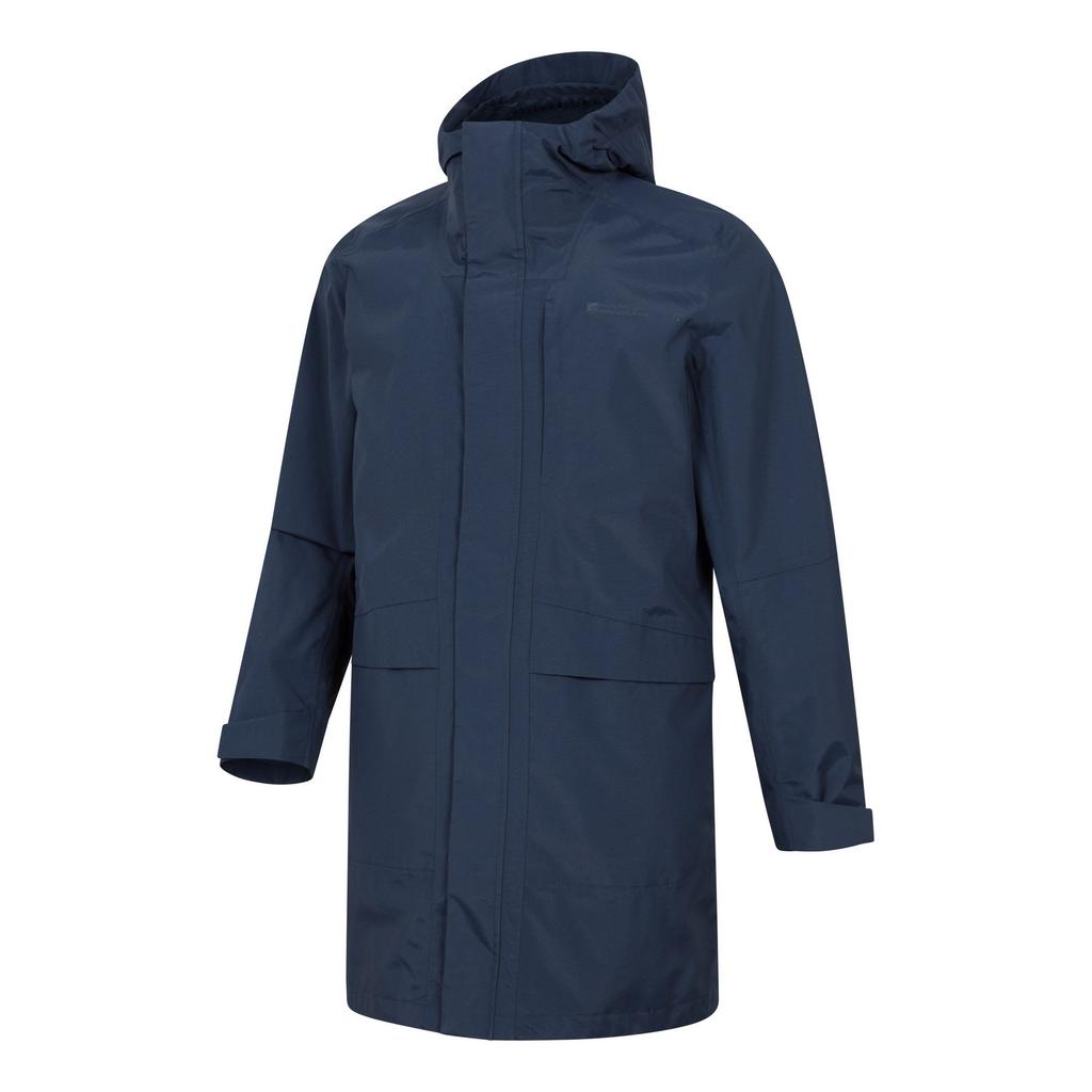 Mountain Warehouse Mens Scope Long Length Waterproof Jacket