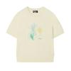New FILA T Shirt Women's Beautiful Ivory F11W528404F-IV