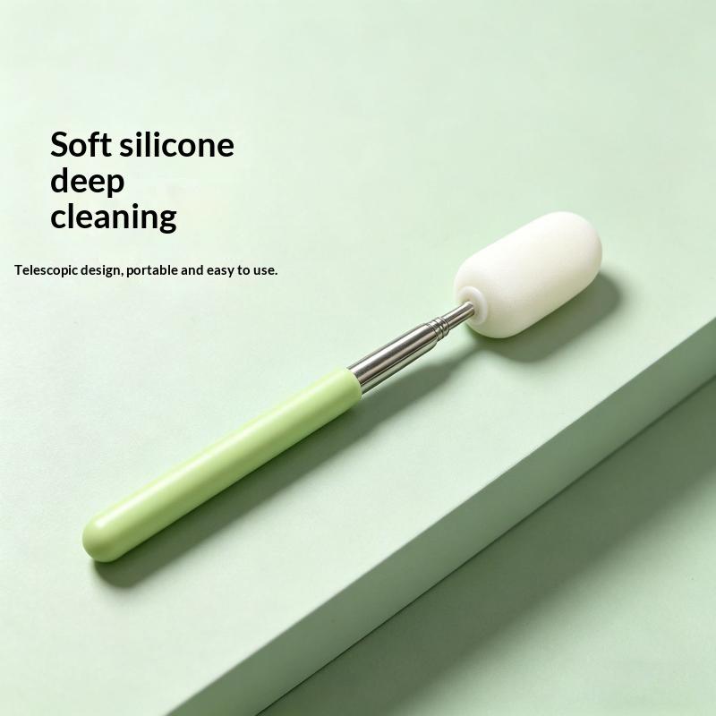 Pottery Absorbent Sponge Telescoping Stick Pottery Sculpture Sponge Holder Diy Ceramic Throwing Stick Pottery Trimming Tools