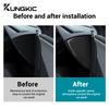 Carbon Fiber Interior Sticker for Tesla Model 3 Highland 2024 Front Door Slot Panel Trim Decorative Cover