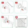 Durable Fence Netting Installation Hook Oval Fence Fixing Accessories  Child Safety Door
