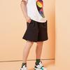 Li Ning Paris Fashion Week SS20 Loose Fit Shorts Men Shorts Black AKSQ143-3