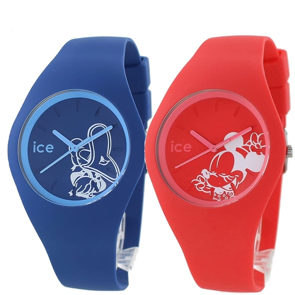 

Коробка для хранения парных часов Ice Watch Disney Collaboration, унисекс, силиконовые, 40 мм, средние наручные часы [Ice Watch] мужские, женские [Товар] (№6 Синий/Красный)