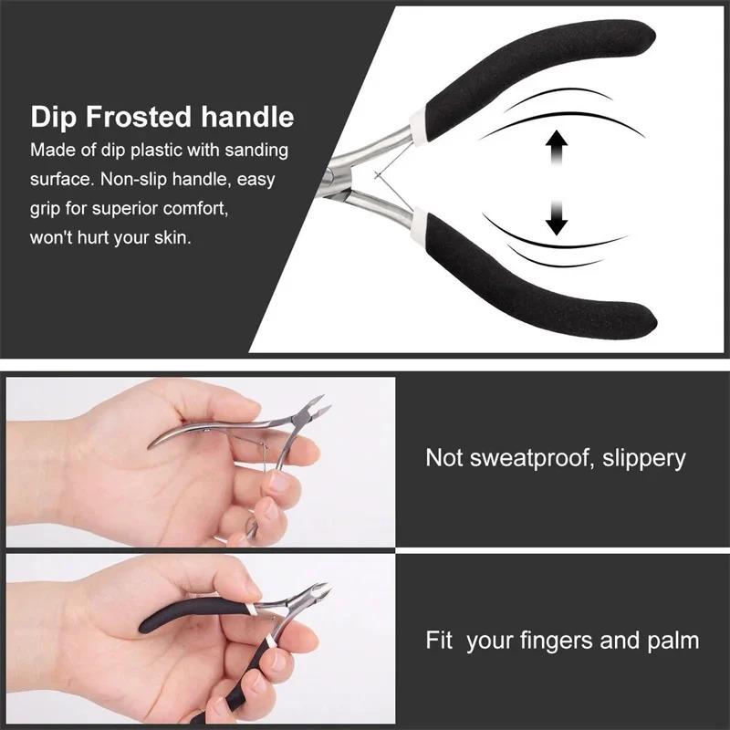 Nail edge pliers, nail trimmer, scissors, cutter, exfoliation tool, foot massage, stainless steel scissors, manicure tools