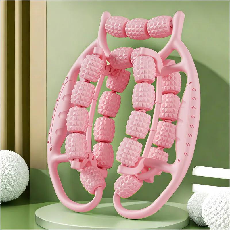Newest 29 Wheel Leg Clamp Massager Body Slimming Roller Anti Cellulite Massage For Relaxation