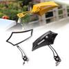 HD Glass Motorcycle Rearview Mirror 360 Degree Reversing Auxiliary Mirror  Car Observation