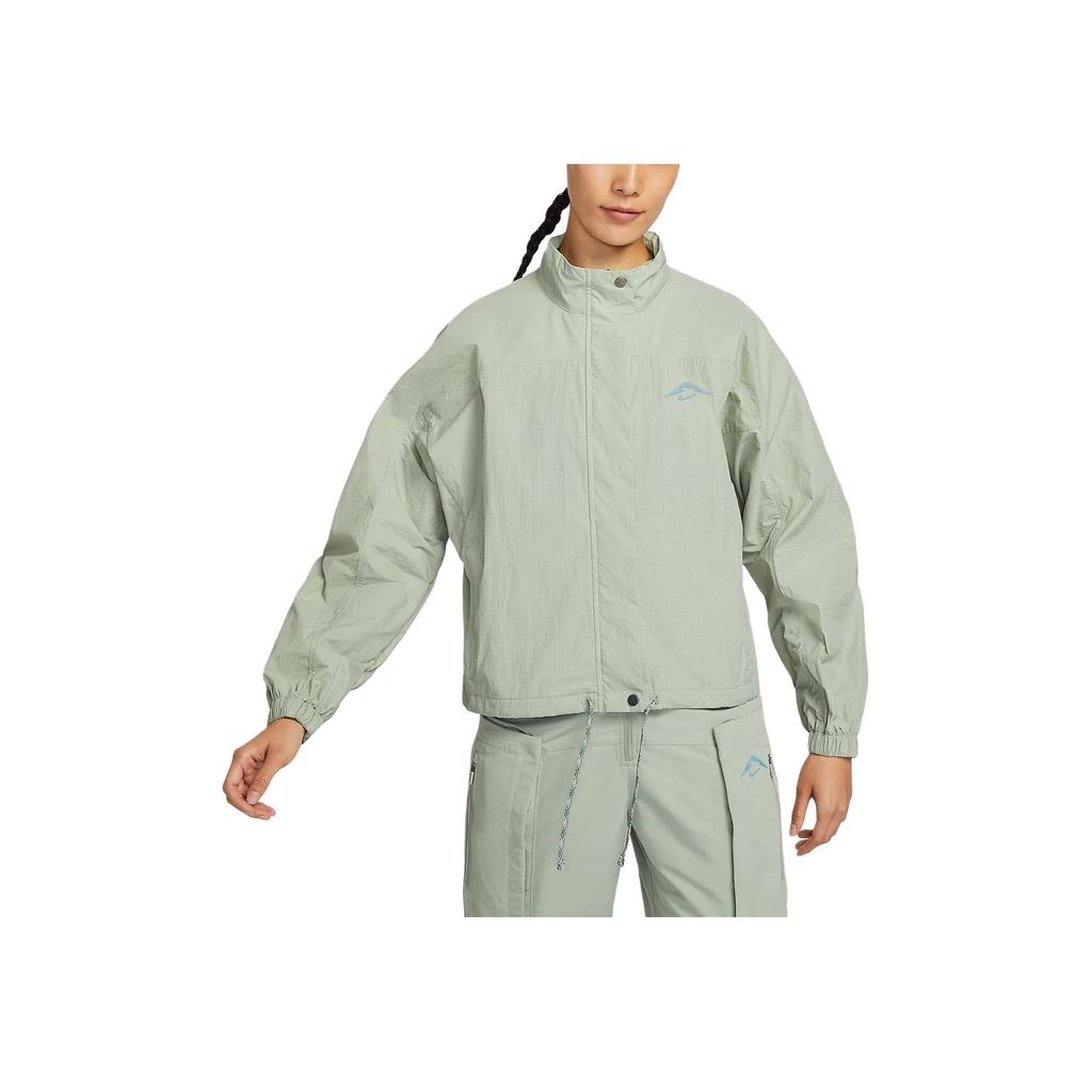 New Nike Trail Jackets & Coats Women's Horizon Green/Coastal Blue FN5926-370