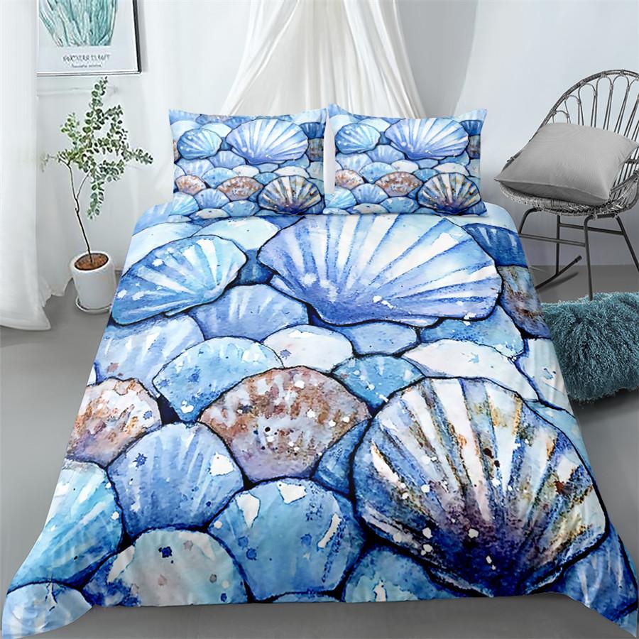 

water color rocks beautiful duvet cover set king queen double full twin single size bed linen set 140x210cm