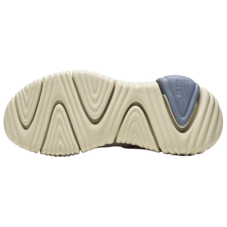 Li Ning Goku Dämpfung Abriebfest Niedrige Freizeitschuhe Herren Mondlichtgrau AGLW097-5