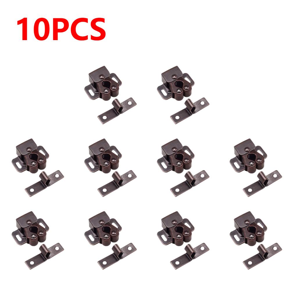 1-10PCS Magnet Cabinet Catches Door Stop Closer Stoppers Damper Buffer Wardrobe Hardware Furniture Fittings Accessories Drawers