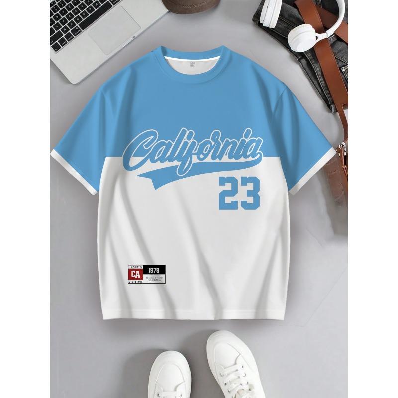 Men'S Casual Sports T-Shirt with a Print Design Featuring The Number 31
