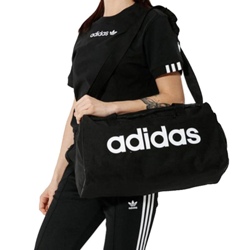 Adidas Polyester Shoulder Bag, Crossbody Bag, Handbag Regular Unisex Black Adidas DT4826