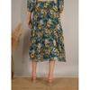 Beautiful Pleated Designer Skirt Indian Women Ethnic Middi Flared Skirt Dress
