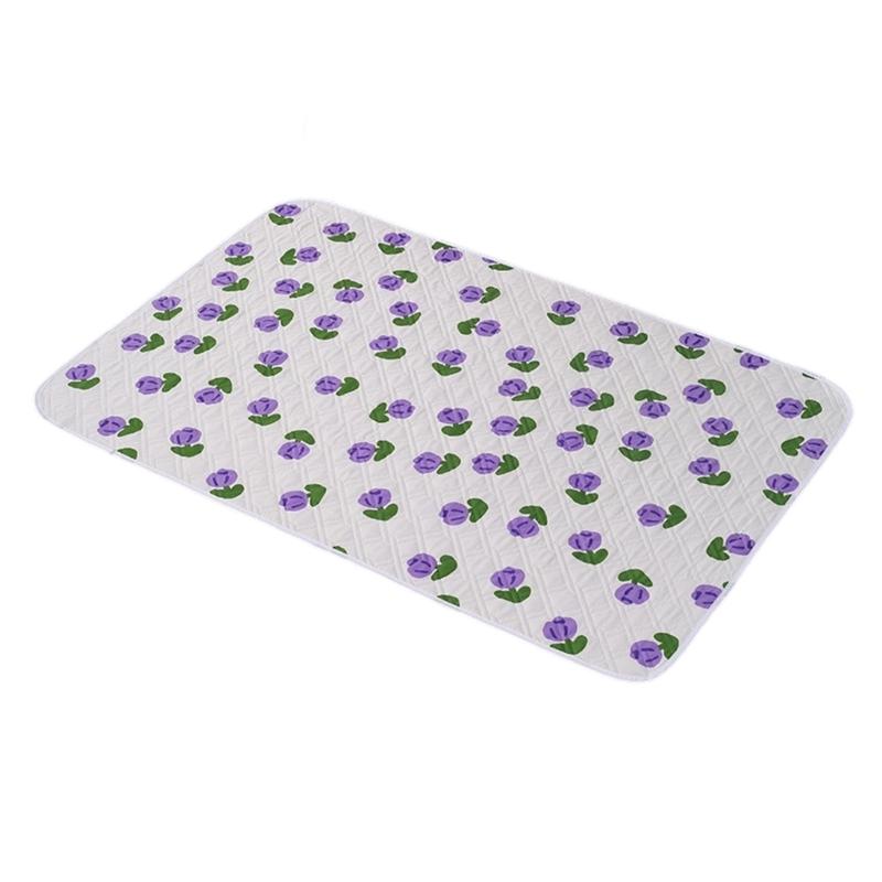 Ecological Cotton Incontinence Pad for Elderly Adults Bedwetting Prevention Backing Reusable Household Bedding Accessory