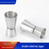 Stainless Steel Double-Headed Cocktail Jigger - 15/30 Ml Measuring Cup