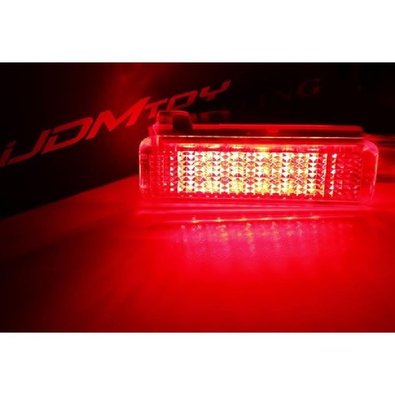 Sports Red BMW LED Step Courtesy Door Light Lamps For 1 3 5 7 Series X3 X5 X6 Z4