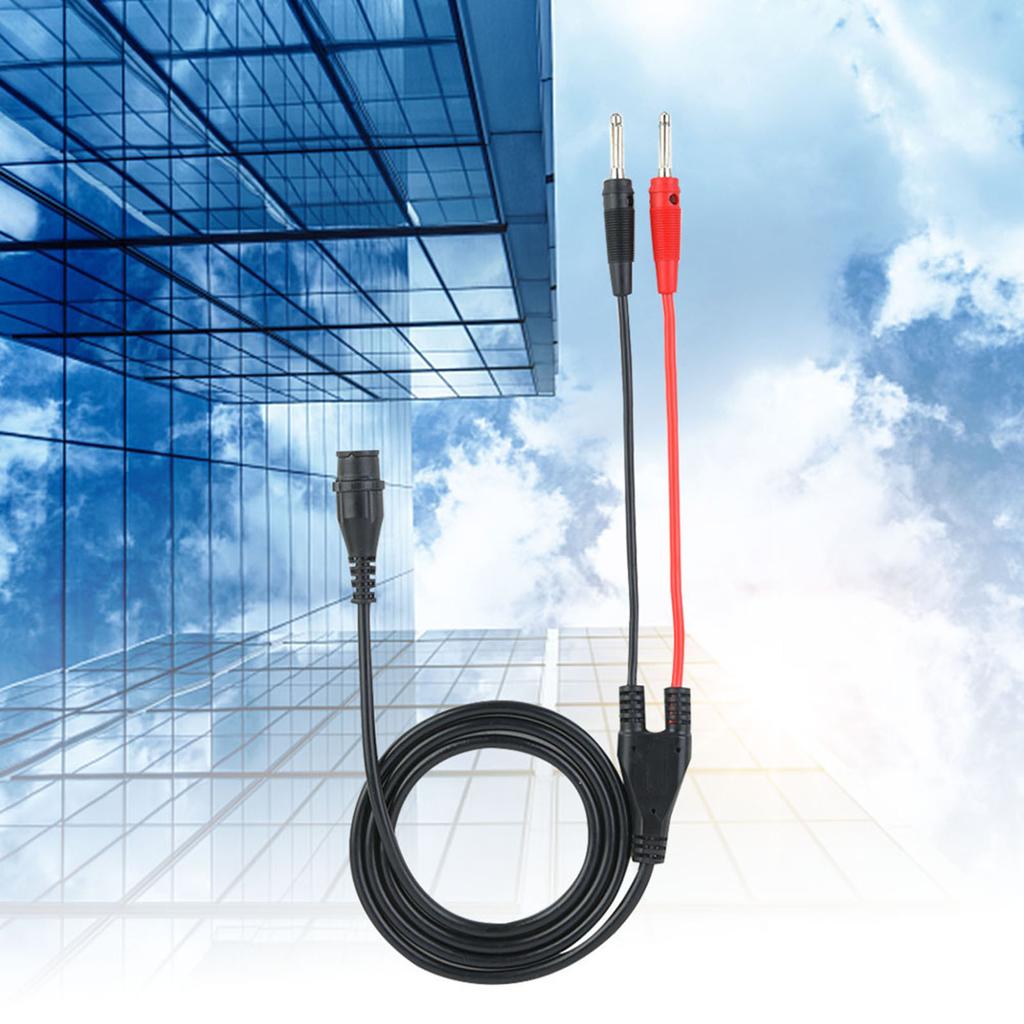 P1203 BNC Male Plug To Banana Plug Coaxial Cable Oscilloscope Test   120cm