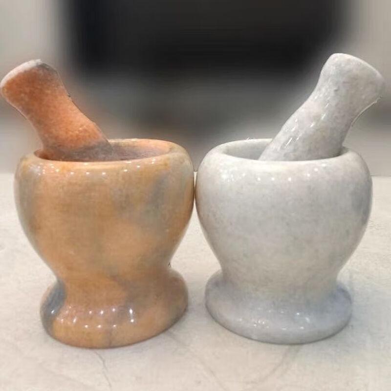 Natural Stone Mortar and Pestle Set