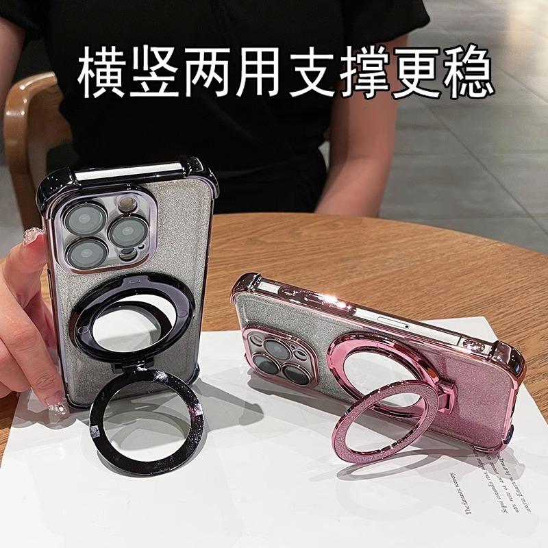 With Lens Film vivoY111 Mobile Phone Case Electroplating Anti-drop Y11S Glitter Mirror Y111 Bracket Protective Cover