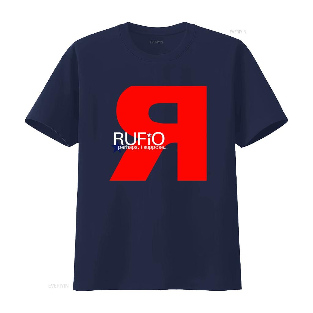 NWT Rufio American Rock Band Crew Neck T Shirt Perhaps I Suppose Print Size S 5XL vintage Washed Slightly Casual Stylish Unisex