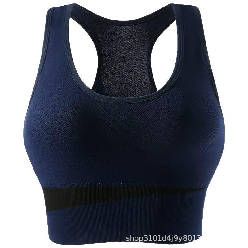 European Women's Wireless Shockproof Sports Bra - Quick-Dry Yoga & Running Vest