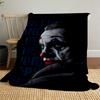 1PC Joker Inspirational Outdoor Flannel Blanket Soft Plush Decor for Picnics, camping,Bedroom, Playroom, Office1202A