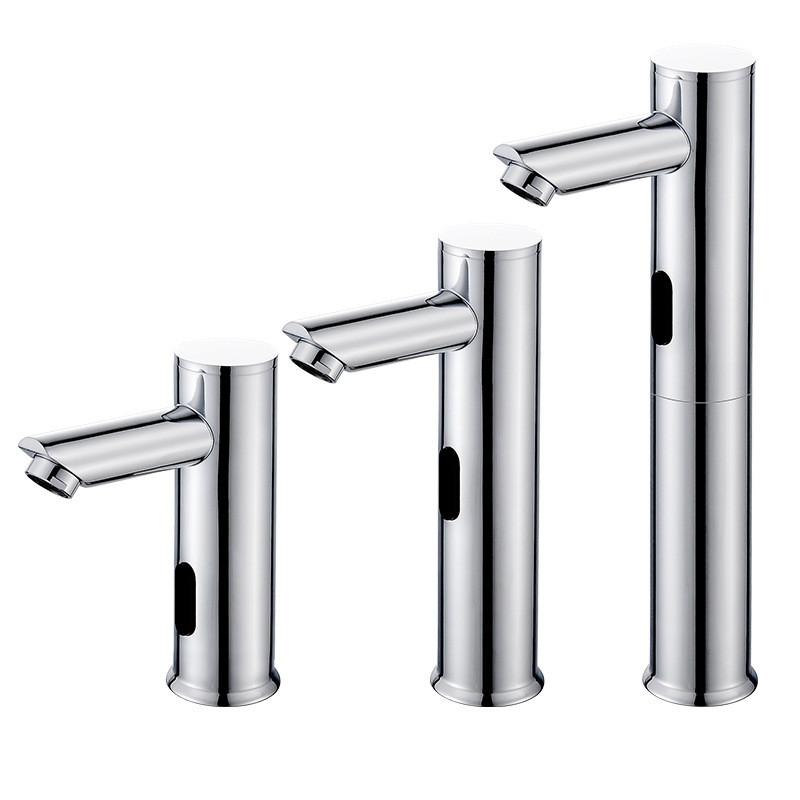 304 Edelstahl Infrarot Intelligente Sensorarmatur Haushalt Badezimmerbecken Automatisches Händewaschgerät