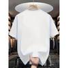 T-shirt Décontracté Élégant pour Homme, Manches Courtes, Col Rond, Coupe Ample, Oversize, Cool, Décontracté et Tendance