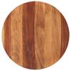 Solid Acacia Wood Table Top Round 25 27 Mm 50 Cm
