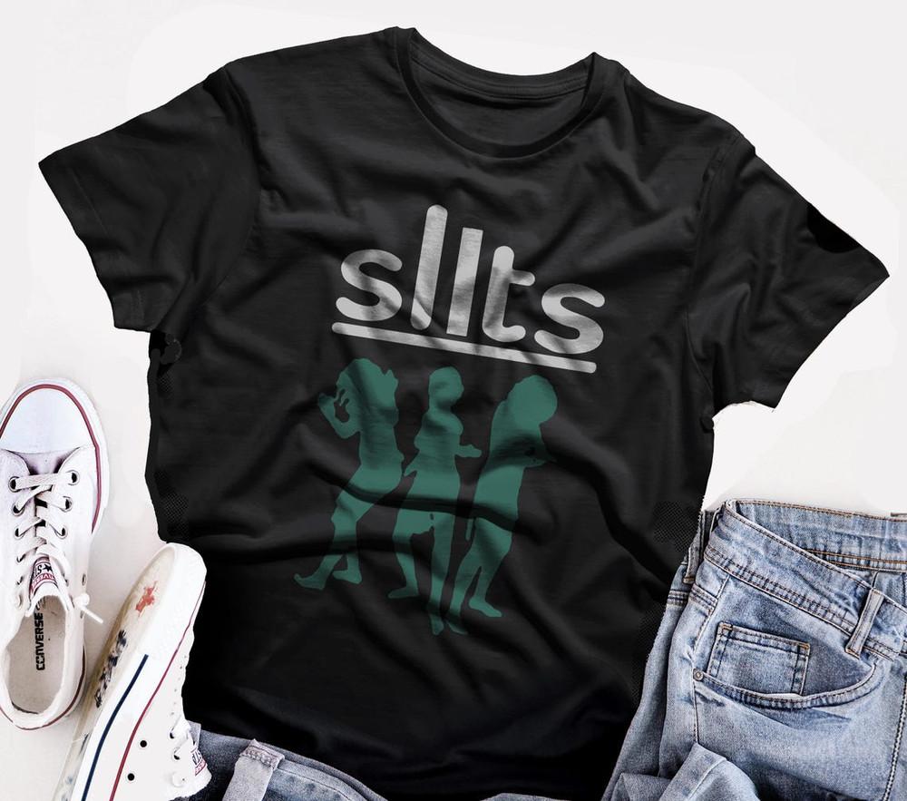 The Slits Band T Shirt Screen Print Short Sleeve Shirt Cotton