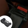 Car Safty Accessories Seat Belt Buckle Clip Anti-Scratch Cover Silicone Black
