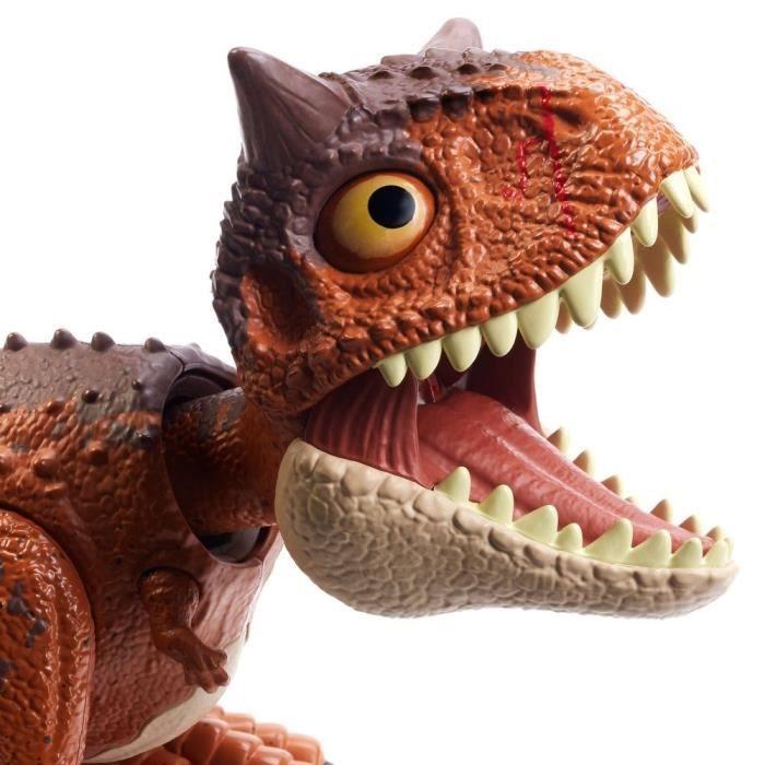 Figurine dinosaure Jurassic World - Bébé Carnotaurus Toro de MATTEL - Mouvements réalistes - Dès 4 ans