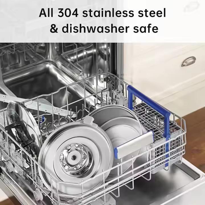 Stainless Steel Pet Drinking Fountain - Cat & Dog Water Feeder