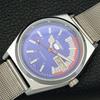 REFURBISHED SEIKO 5 AUTOMATIC 6309A VINTAGE JAPAN MENS BLUE DIAL WATCH a440907-4 Sk-a440907