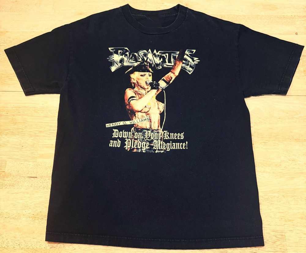 Vtg Plasmatics Down On Your Knees Wendy O Williams T-shirt SG076 FREE SHIPPING S разноцветный
