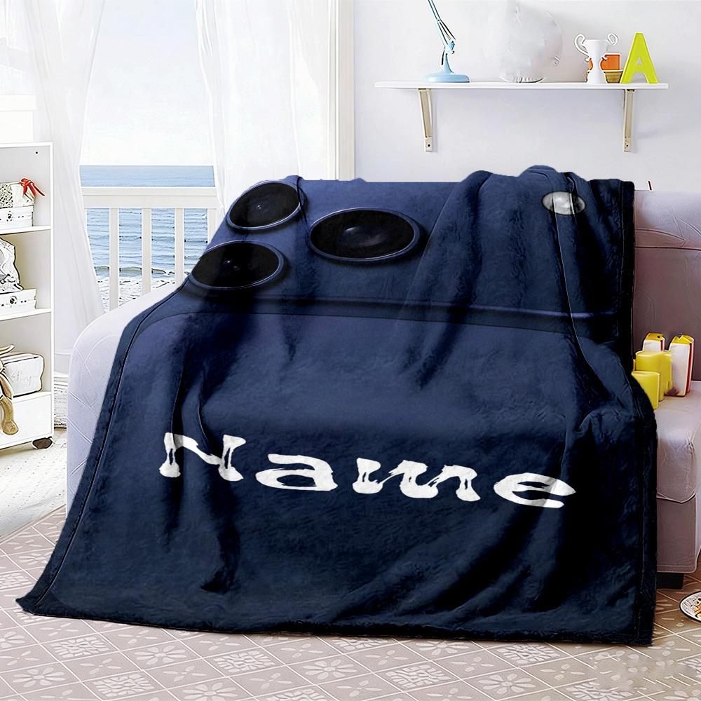 Soccer Player Home Blanket Customize Your Names Comfortable Soft Lightweight Allseason Multipurpose Blanket For Picnic Sofa Office Bed Living Room