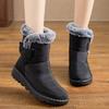 Waterproof Winter Boots for Women  New Faux Fur Long Plush Snow Boots Woman Platform Ankle Boots Warm Cotton Couples Shoes