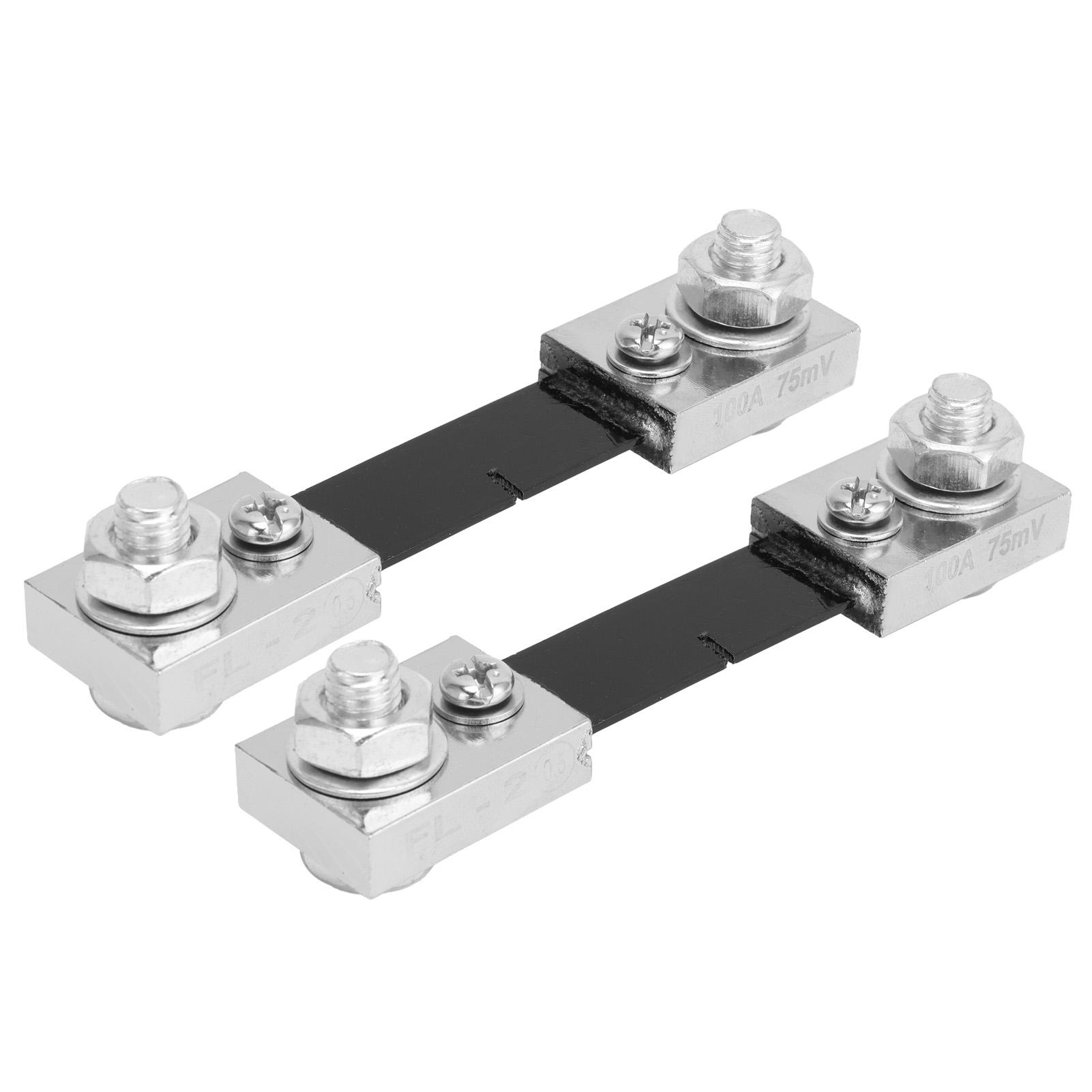 

2 шт. Шунт струму Амперметр Тестування Вимірювання 100A Набір Комплект Аксесуар Заміна