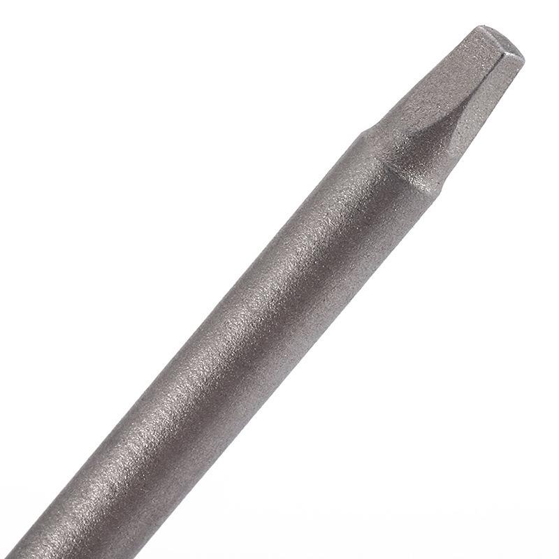 9-Piece 150mm Long S2 Square Drive Electric Screwdriver Bits Set
