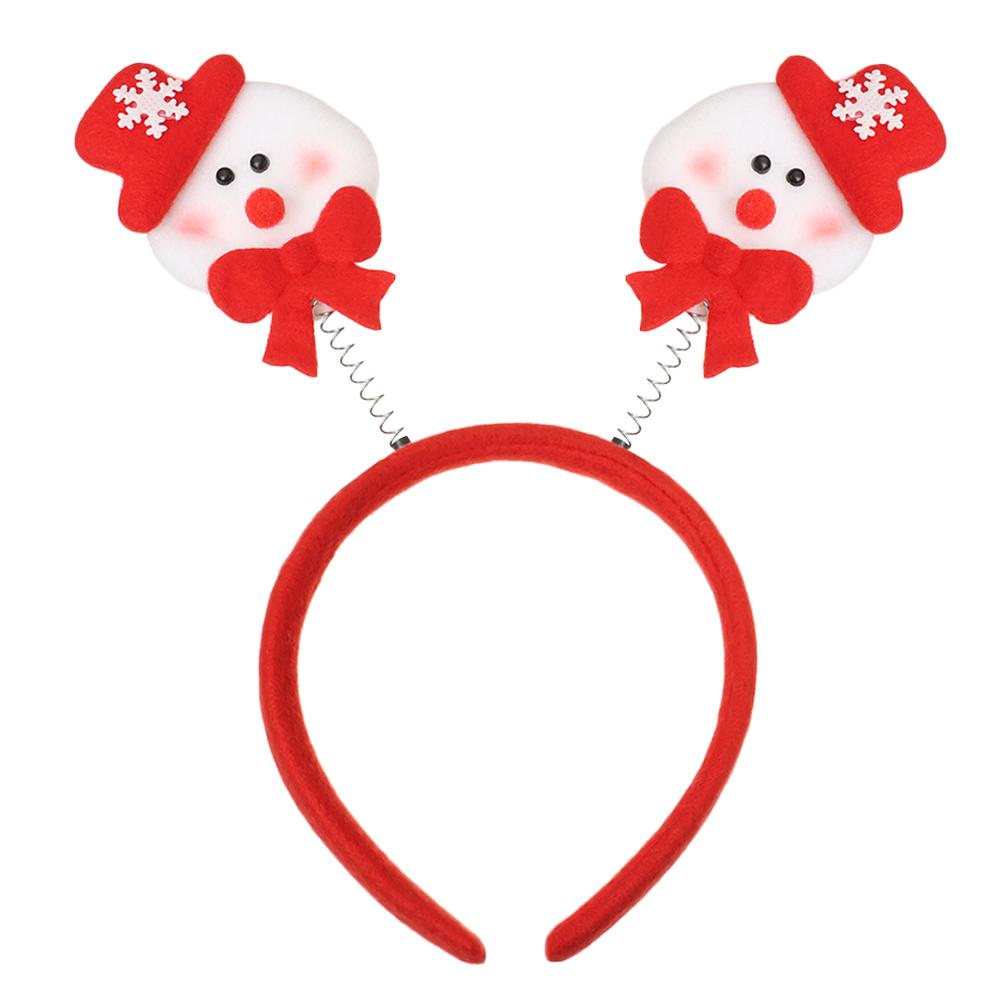 Masquerade Antlers Santa Claus Hair Accessories Christmas Decorations Reindeer Headwear Xmas Hairband Christmas Headbands
