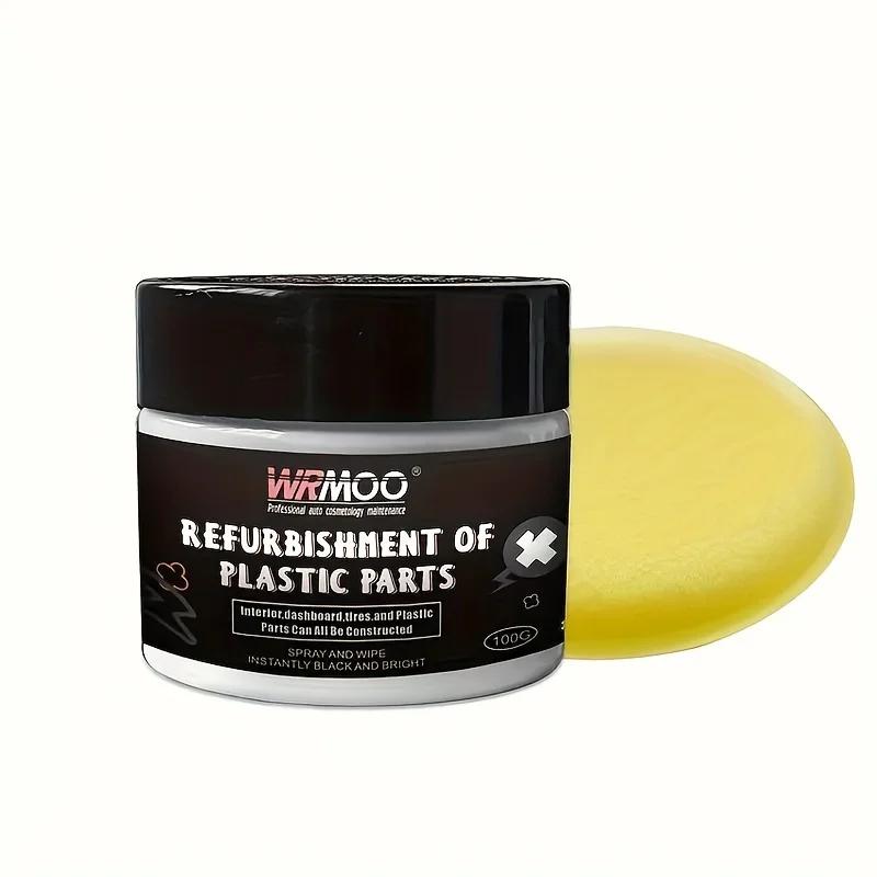 

Internal repair wax, Plastic Renewal wax ,Dashboard/Leather/Car Seats Cleaner | Eco-Friendly Formula with Anti-Static Protection 100ml