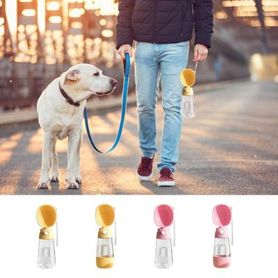 Portable Dog Water Bottle Pet Water Bottle Dispenser Leakproof Dog Watering Container Puppy Drinking Dispenser For Walking